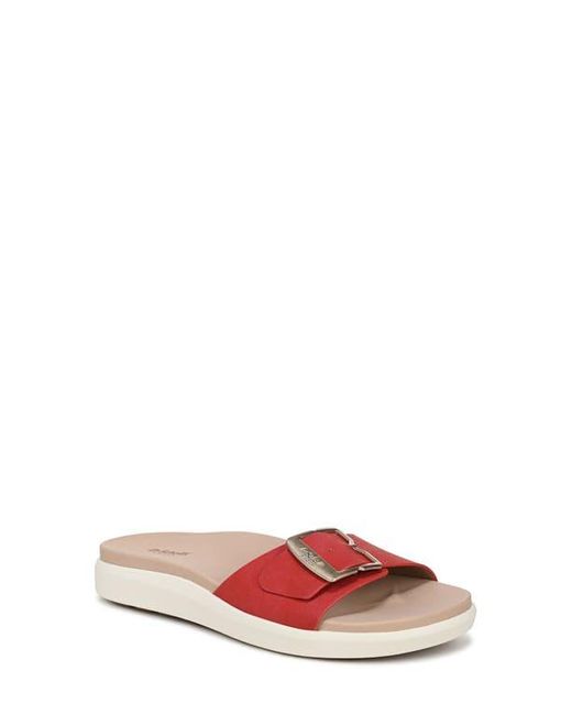 Dr. Scholls Red All Right Slide Sandal