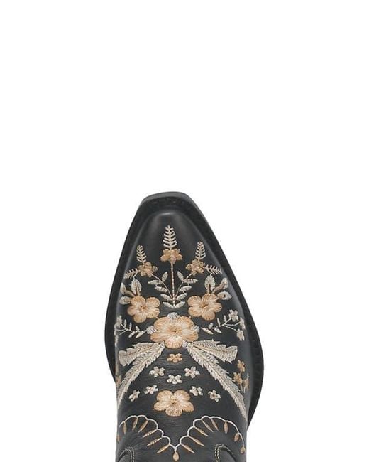 Dingo Black Primrose Western Boot