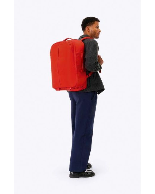 BEIS Red The Pro Rolling Backpack
