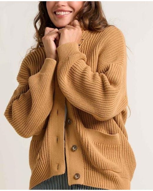 Toad & Co. Natural Bianca Shaker Cardigan