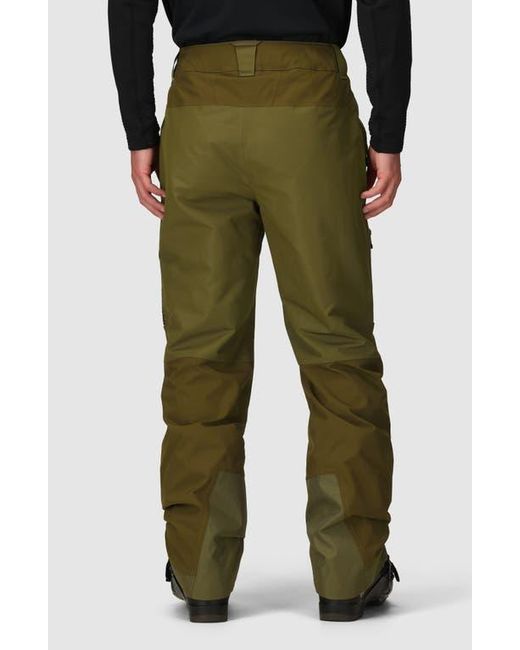 Outdoor Research Green Powderverse Snow Pants for men