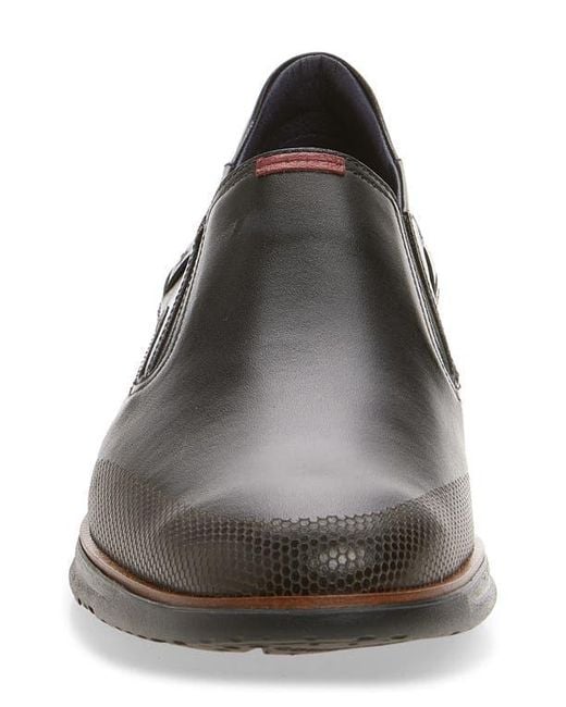 Fluchos Black Fenix Loafer for men