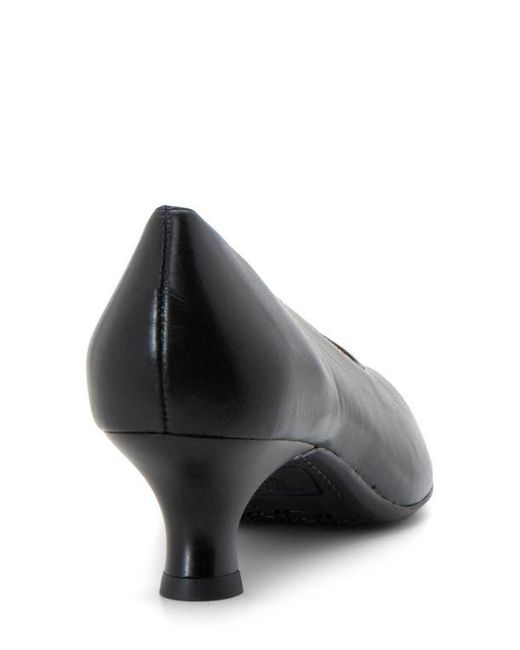 Ara Black Kit Kitten Heel Pump