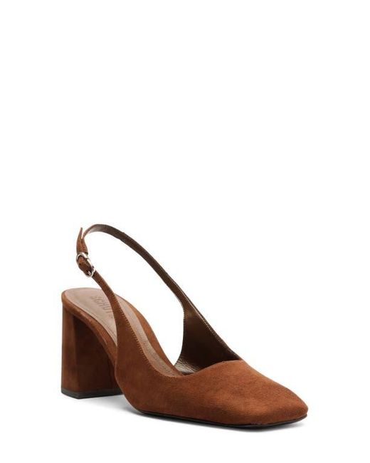 SCHUTZ SHOES Brown Leia Slingback Pump