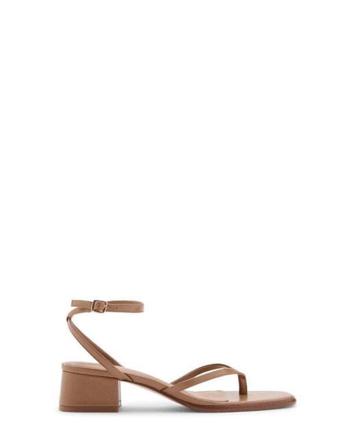 Mango Multicolor Ankle Strap Sandal