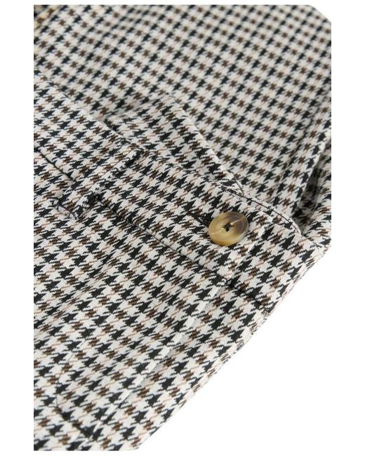 Next Gray Houndstooth Check Bootcut Pants