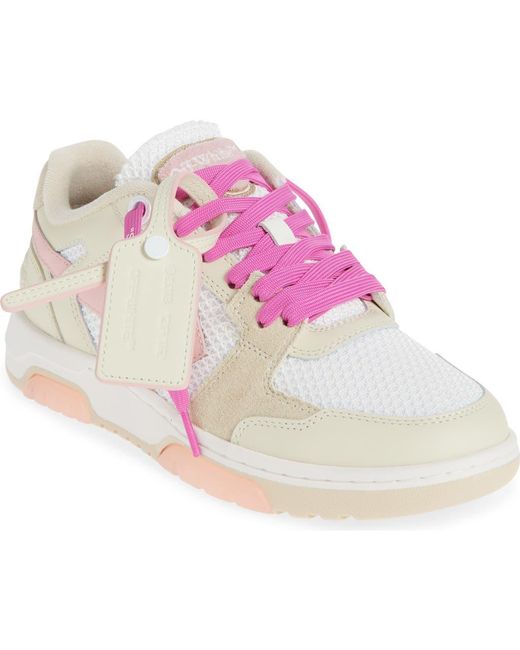 Off-White c/o Virgil Abloh Pink Slim Out Of Office Sneaker