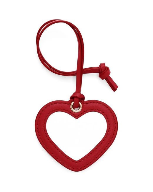 Marc Jacobs ハートチャーム Marc Jacobs The Heart Mirror Bag Charm in Red | Lyst