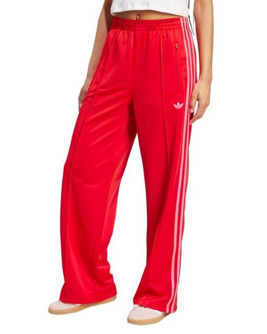 Adidas Red Firebird Recycled Polyester Track Pants