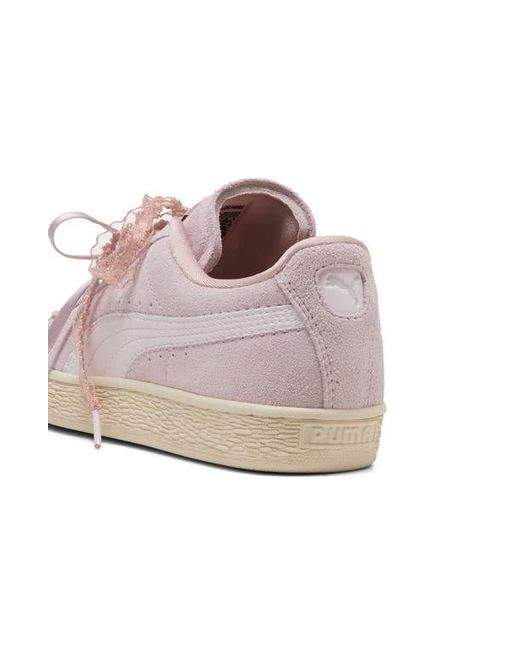 PUMA Pink Suede Bloom Sneaker