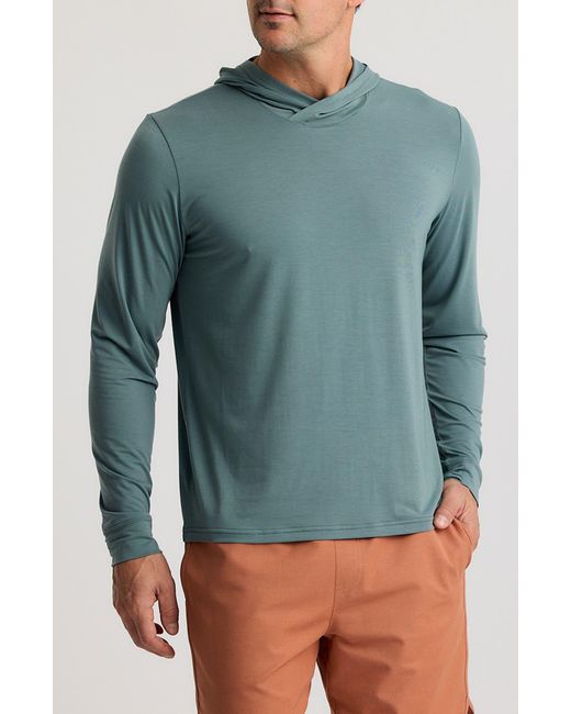Free Fly Green Elevate Lightweight Performance Hoodie for men