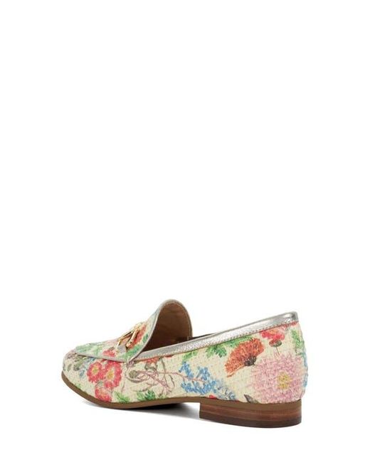 Dune White Glair Loafer