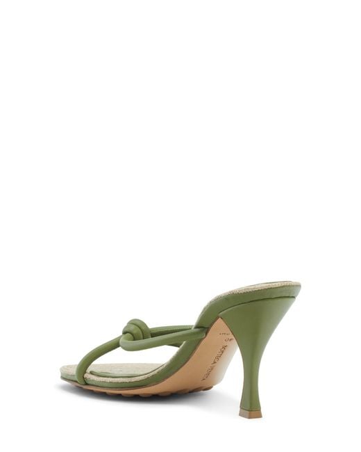 Bottega Veneta Green Blink Slide Sandal