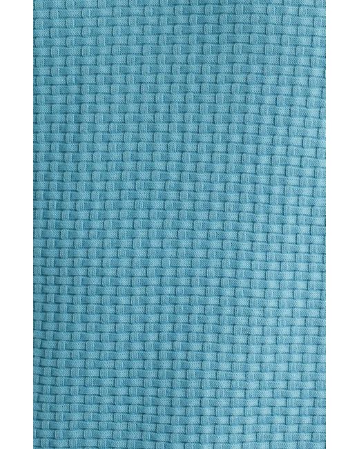 Boss Blue Imberto Textured Sweater for men