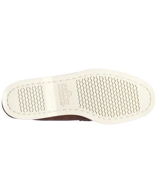 Sebago Brown Dan Roughout Boat Shoes for men