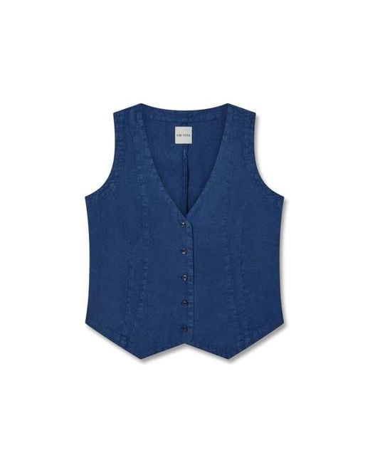 VIR VITA Blue Violette Vest