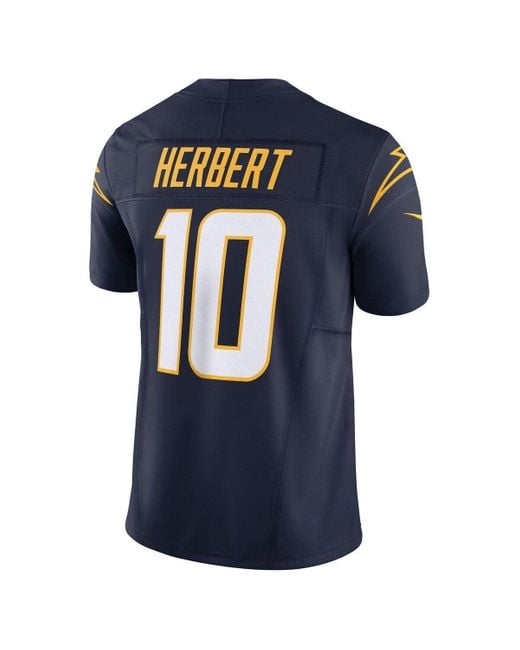 Nike Justin Herbert Navy Los Angeles Chargers Vapor F. U.s. E. Limited  Jersey At Nordstrom in Blue for Men