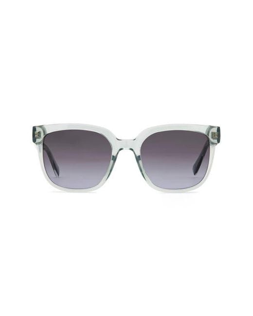 Fossil Multicolor 54Mm Gradient Square Sunglasses