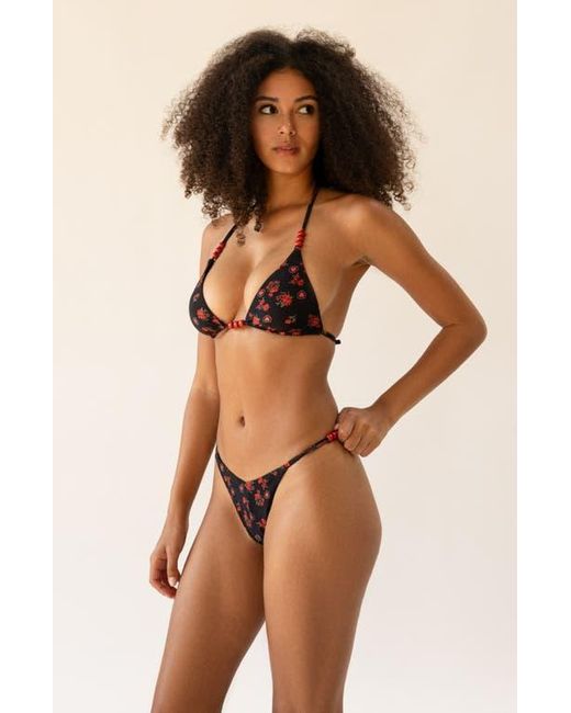 Dippin' Daisy's Brown Fiji Super Cheeky Bikini Bottom
