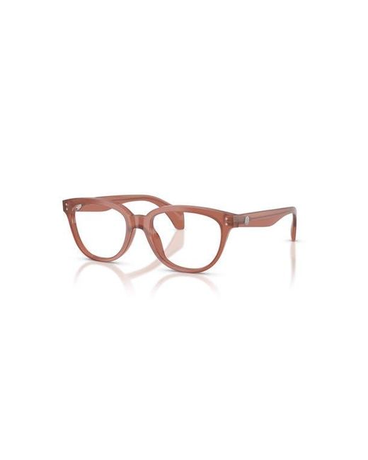 Moncler Pink 50Mm Rectangle Optical Glasses