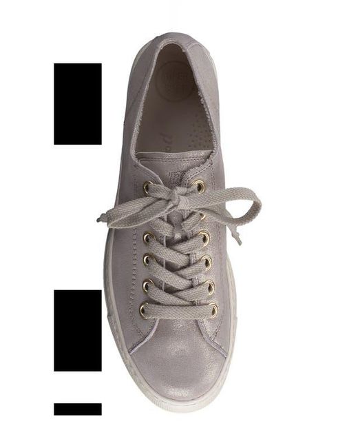 Paul Green Gray Bixby Platform Sneaker