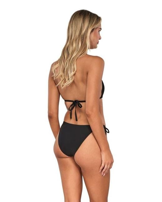 Swim Systems Brown Mila Triangle Bikini Swimsuit Top