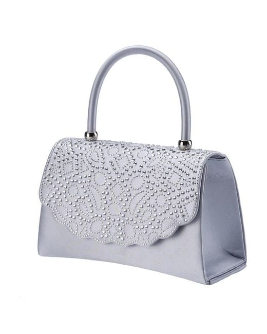 Lady Couture Blue Evening Handbag