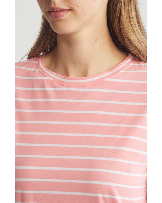Vineyard Vines Pink Clean Jersey Organic Cotton T-shirt
