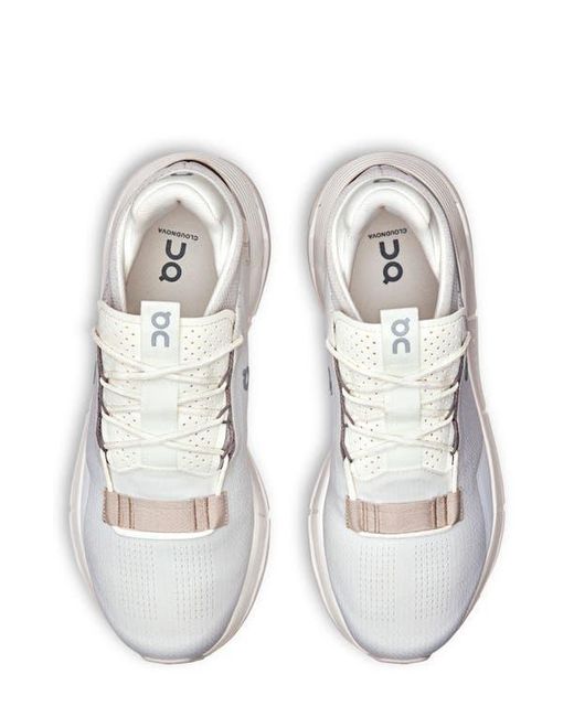 On Shoes White Cloudnova 2 Training Sneaker for men