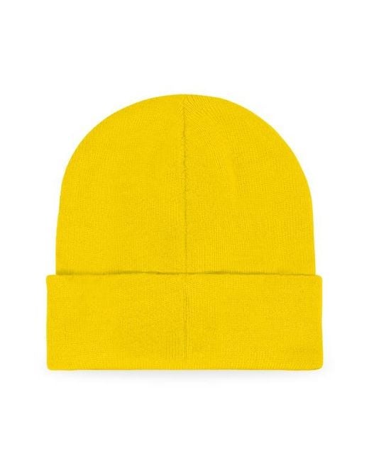 Alix Yellow Molecule Beanie for men