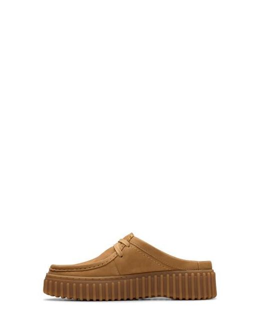 Clarks Brown Torhill Mule