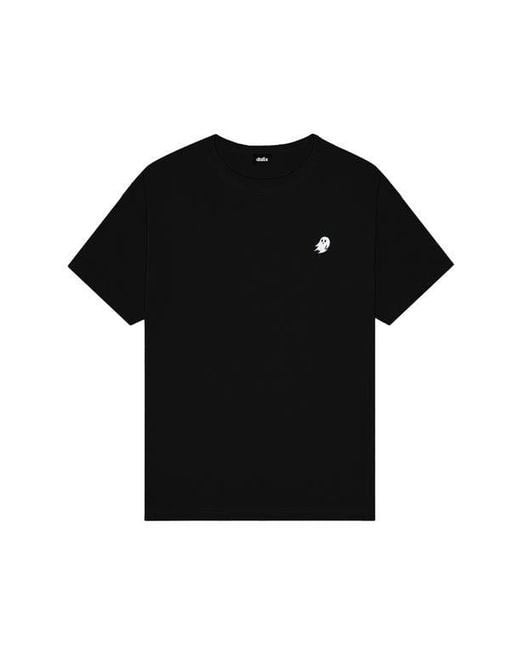 Alix Black Ghost Midweight Jersey Tee for men
