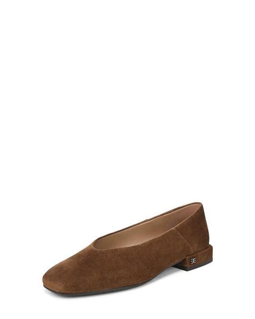 Sam Edelman Brown Kasey Square Toe Pump