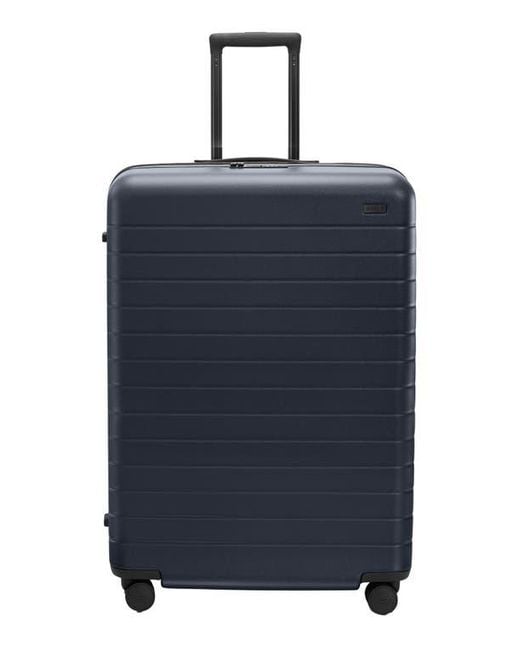 AWAY Blue The Large Flex Suitcase