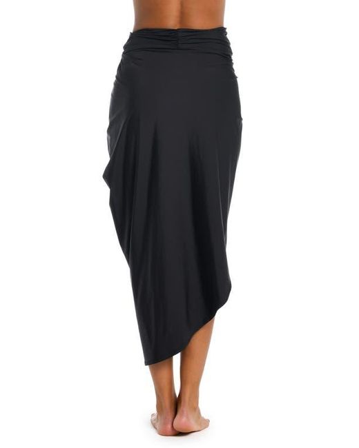 Sunshine 79 Black Solids Convertible Faux Wrap