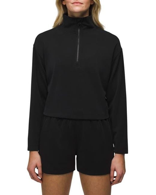 Prana Black Shea Half Zip
