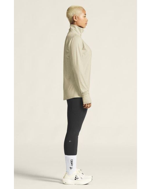 C.r.a.f.t Natural Flow Quarter Zip Pullover