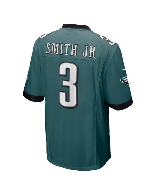 Eagles DeVonta Smith 2021 nfl Draft White Game Jersey in 2023