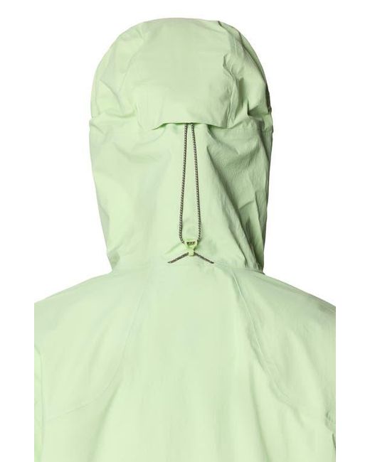 Mountain Hardwear Green Cloud Cipher Hooded Jacket