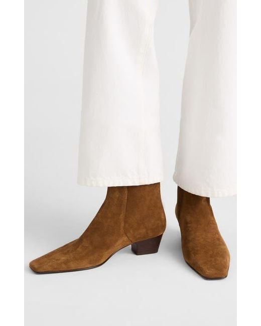 Madewell Brown The Lexie Ankle Bootie