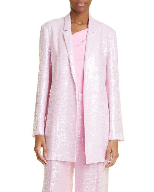 LAPOINTE Pink Sequin Blazer