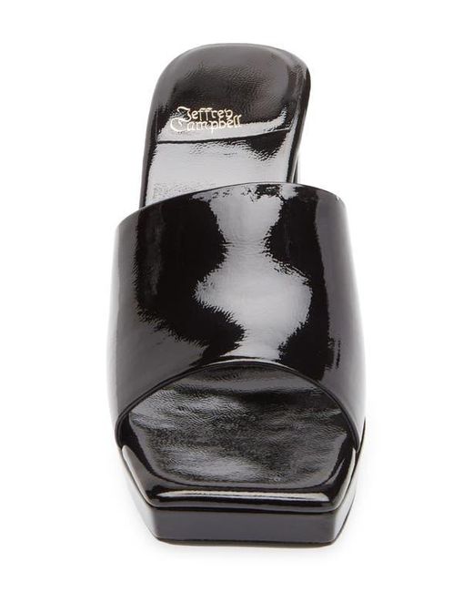 Jeffrey Campbell Black Dress Code Sandal