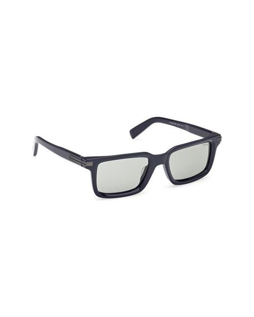 Zegna Multicolor 53Mm Rectangular Sunglasses for men