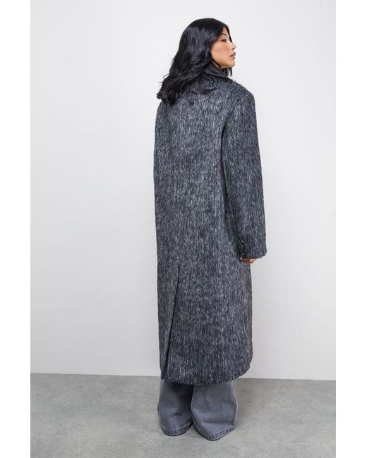 Warehouse Blue Structured Shoulder Coat