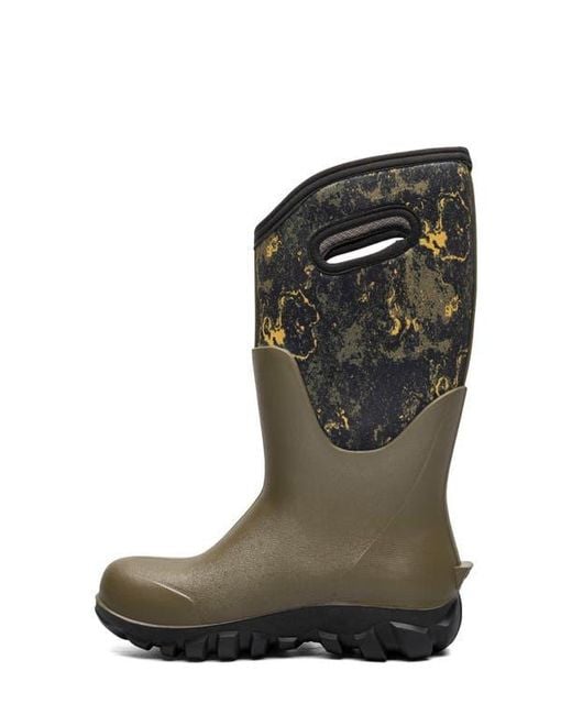 Bogs Green Classic Seamless Tall Rain Boot