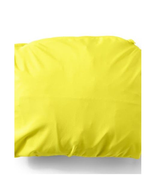 Lands' End Yellow Squall Waterproof Packable Rain Jacket for men