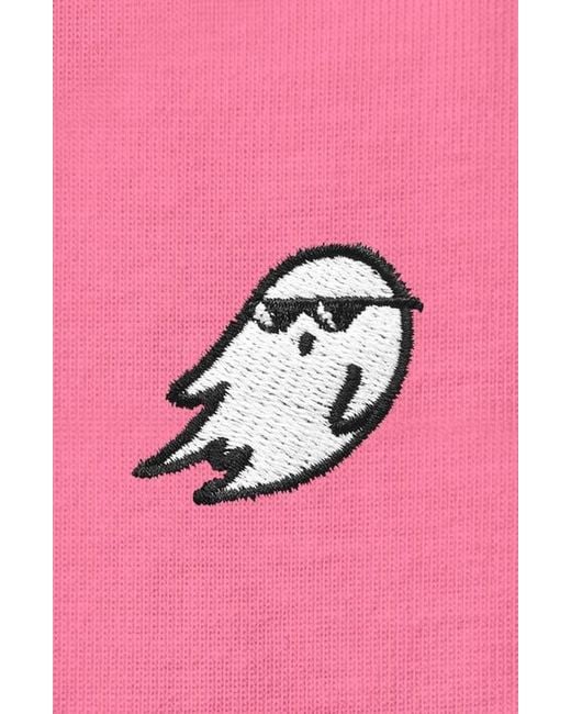 Alix Pink Ghost Mode Jersey Relaxed Tee