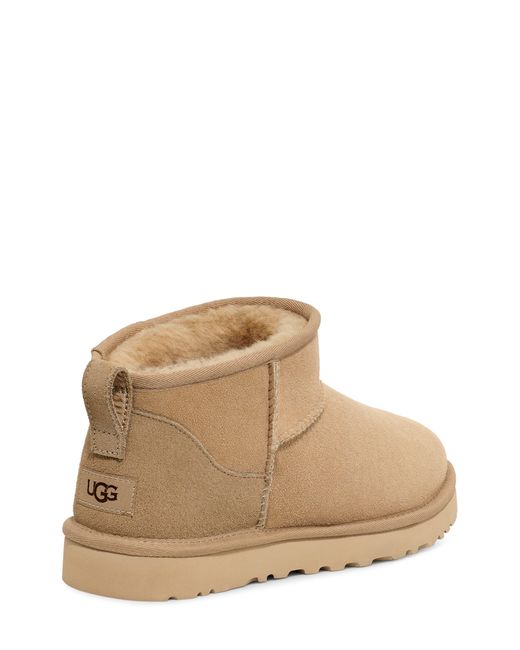 UGG ugg(r) Ultra Mini Classic Water Resistant Boot in Brown for Men | Lyst