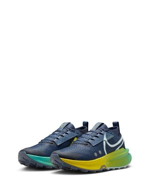 Nike Blue Zegama 2 Trail Running Shoe for men
