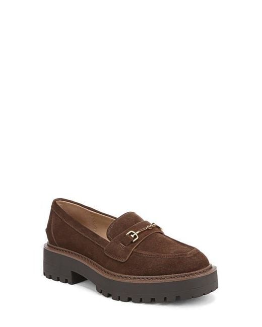 Sam Edelman Brown Leah Platform Loafer
